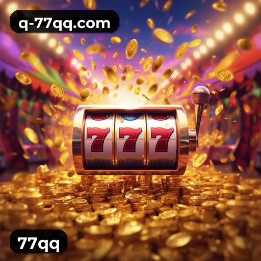 Tela de boas-vindas e lobby de jogos do aplicativo 77qq