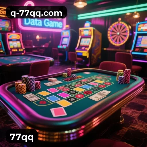 Identidade visual e vitrine de ofertas da plataforma 77qq